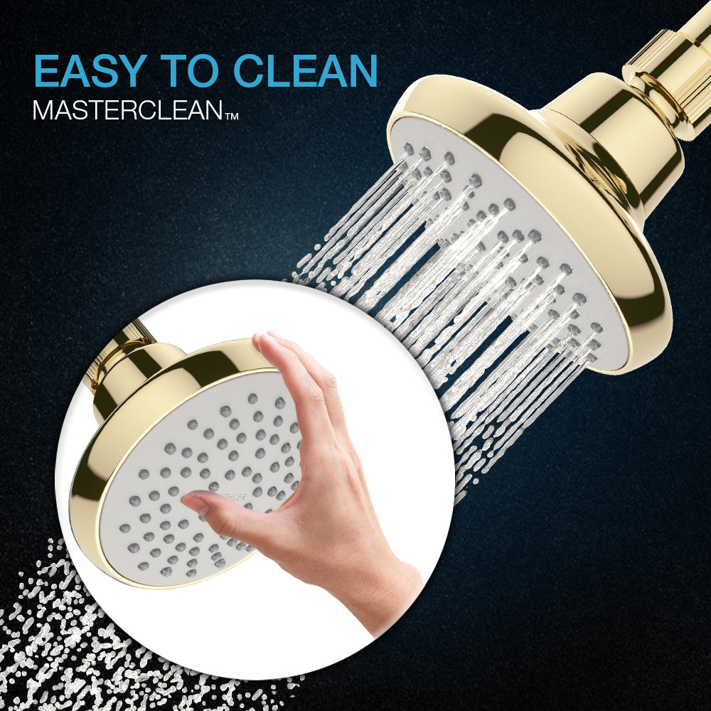 Complementary Single Spray Shower In French Gold Finish