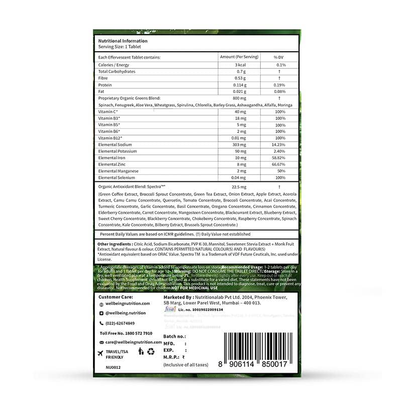 Backup Daily Greens