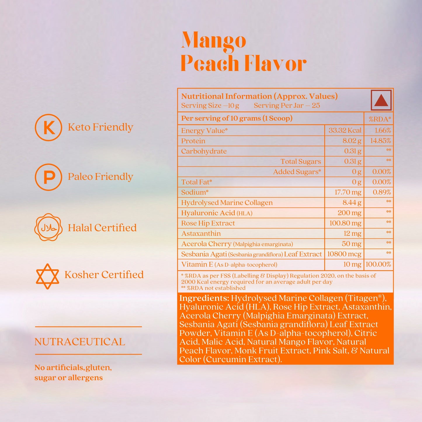 Beauty Japanese Marine Collagen Peptides