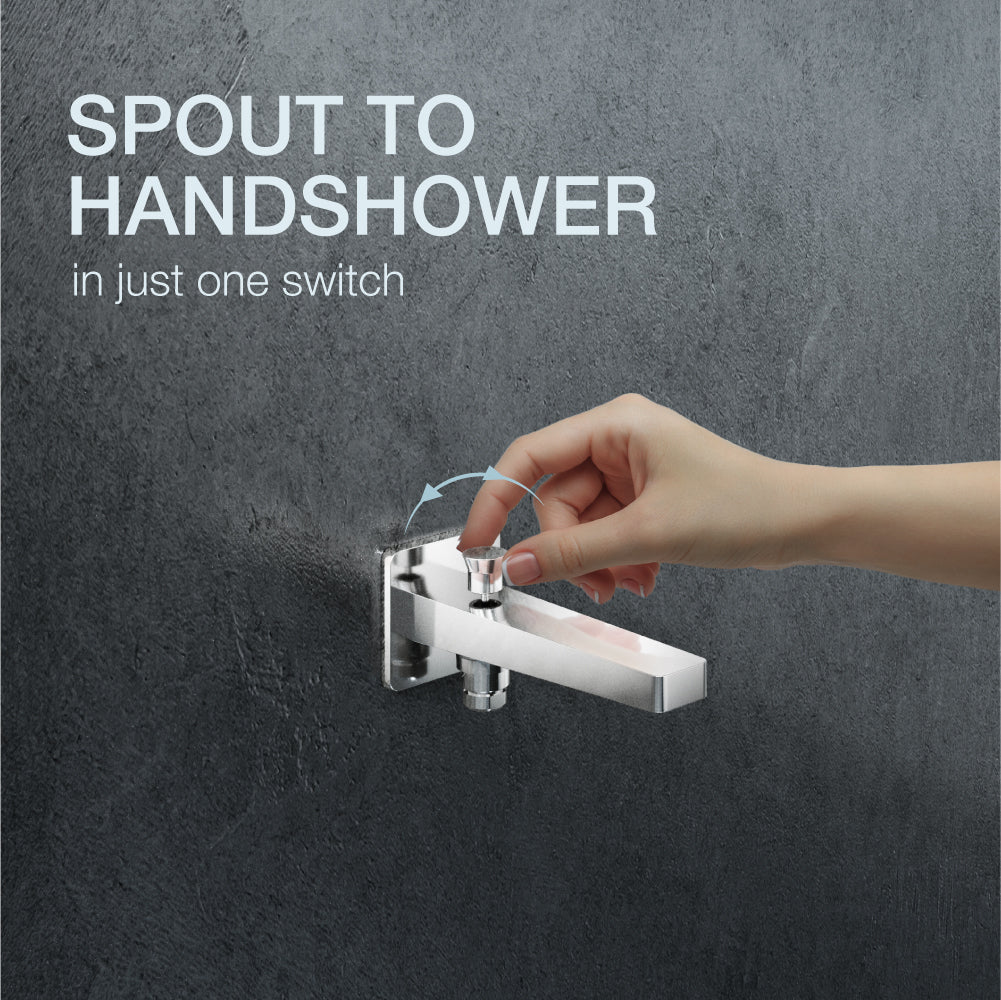 Hone Bathspout With Button