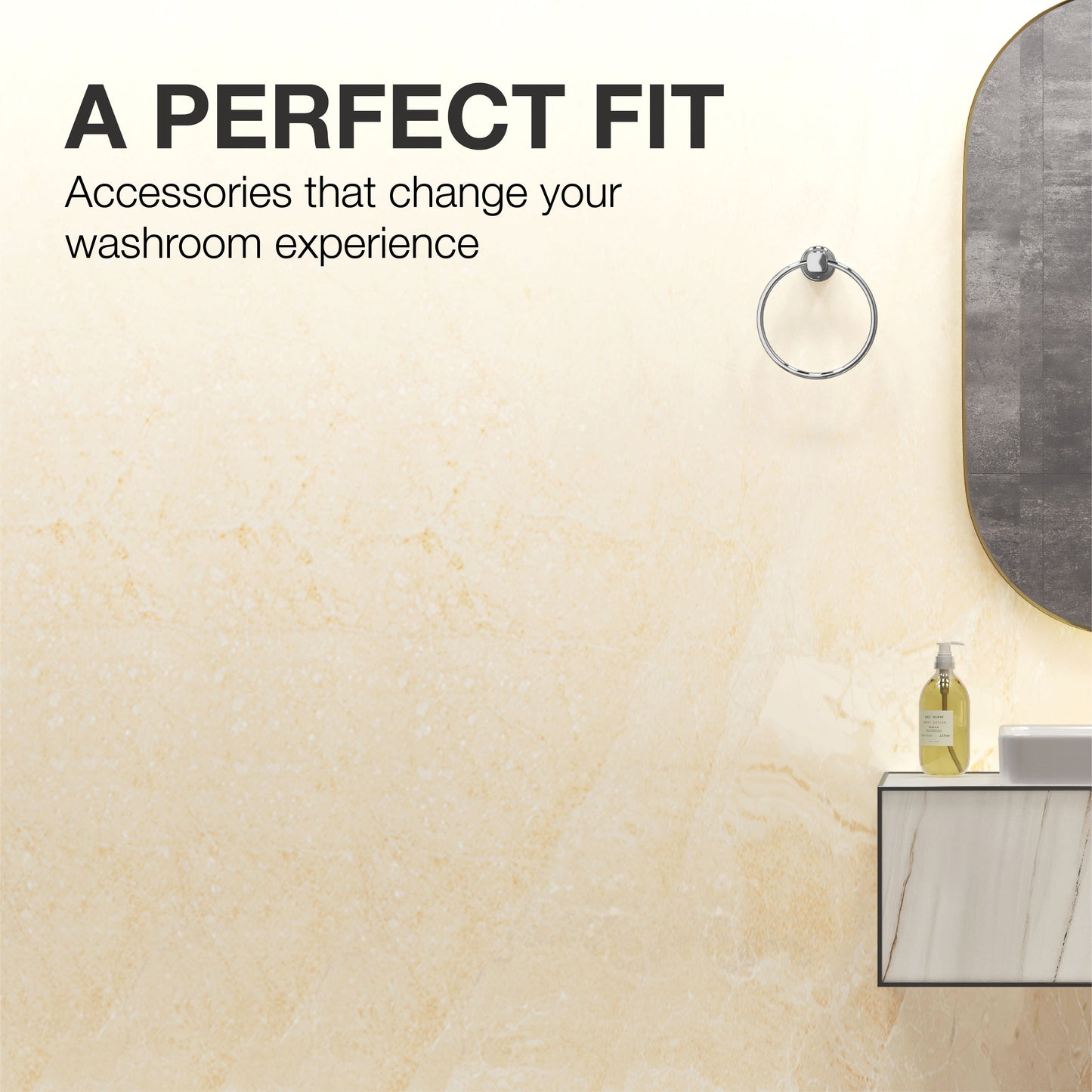 Complementary Towel Ring