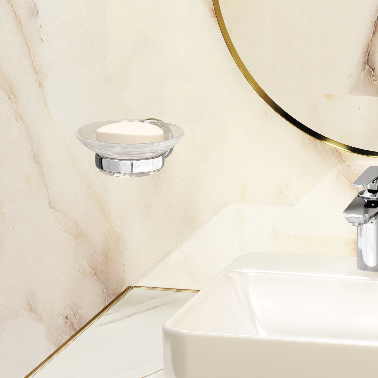 Complementary Soap Dish
