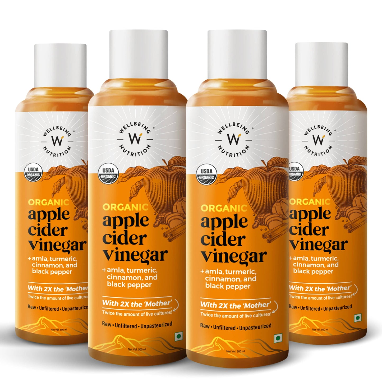 Apple Cider Vinegar with Amla And Turmeric