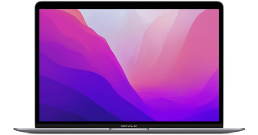 13-inch MacBook Air: Apple M1 chip with 8-core CPU and 7-core GPU, 256GB - Space Grey